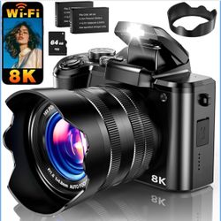 🎄🎁Brand new In Box, 🔥 8K Digital Camera，💰$120
