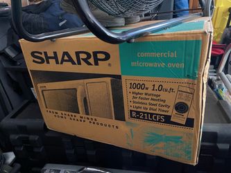 Sharp commercial microwave