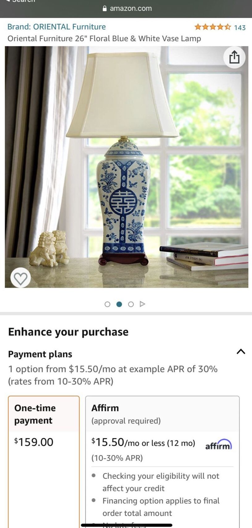 ORIENTAL LAMP