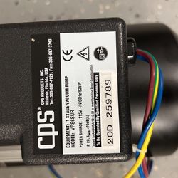 Vacuum Pump For CPS AC Machine