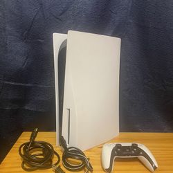 PlayStation 5 (ps5) 1tb, All Cords, 1 Controller 