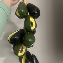 Wall Hanging  Ceramic Avocados