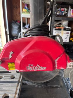 8 inch the Tile Doctor wet tile cutter