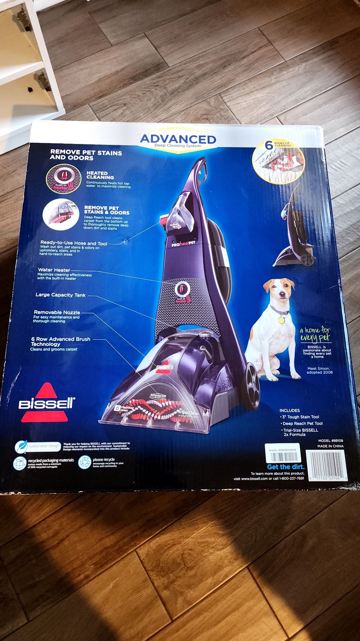 BISSELL Carpet Cleaner Model 89108