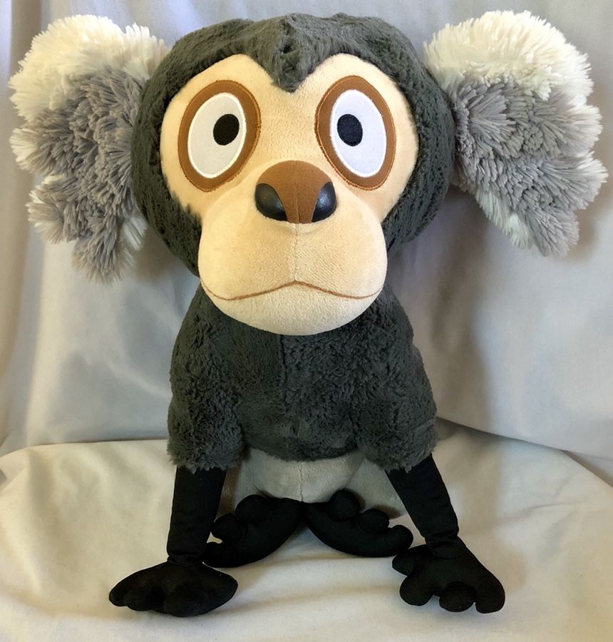 RARE 19” Angry Birds Rio JUMBO Plush Mauro The Marmoset Monkey No Sound MINT!