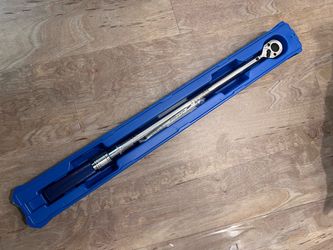 Kobalt torque wrench 50-250 in-lbs