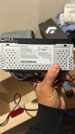 Kenwood car stereo