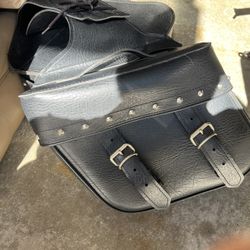 Motor Cycle Saddle Bags