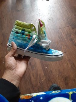 spongebob x vans shoes