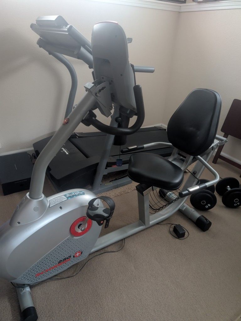 Stationary Recumbent Schwinn Bicycle