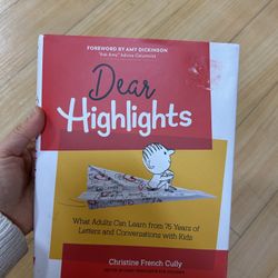 NWT Dear Highlights Book