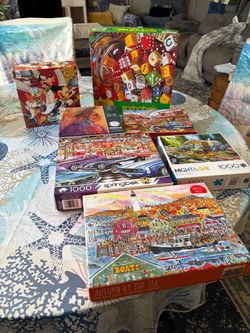 1000-Piece Jigsaw Puzzles