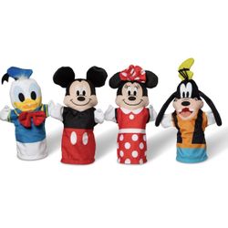 Melissa & Doug Mickey Mouse And Friends Soft & Cuddly Hand Puppets