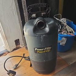 Powr-flite Powrpro Backpack Vacuum