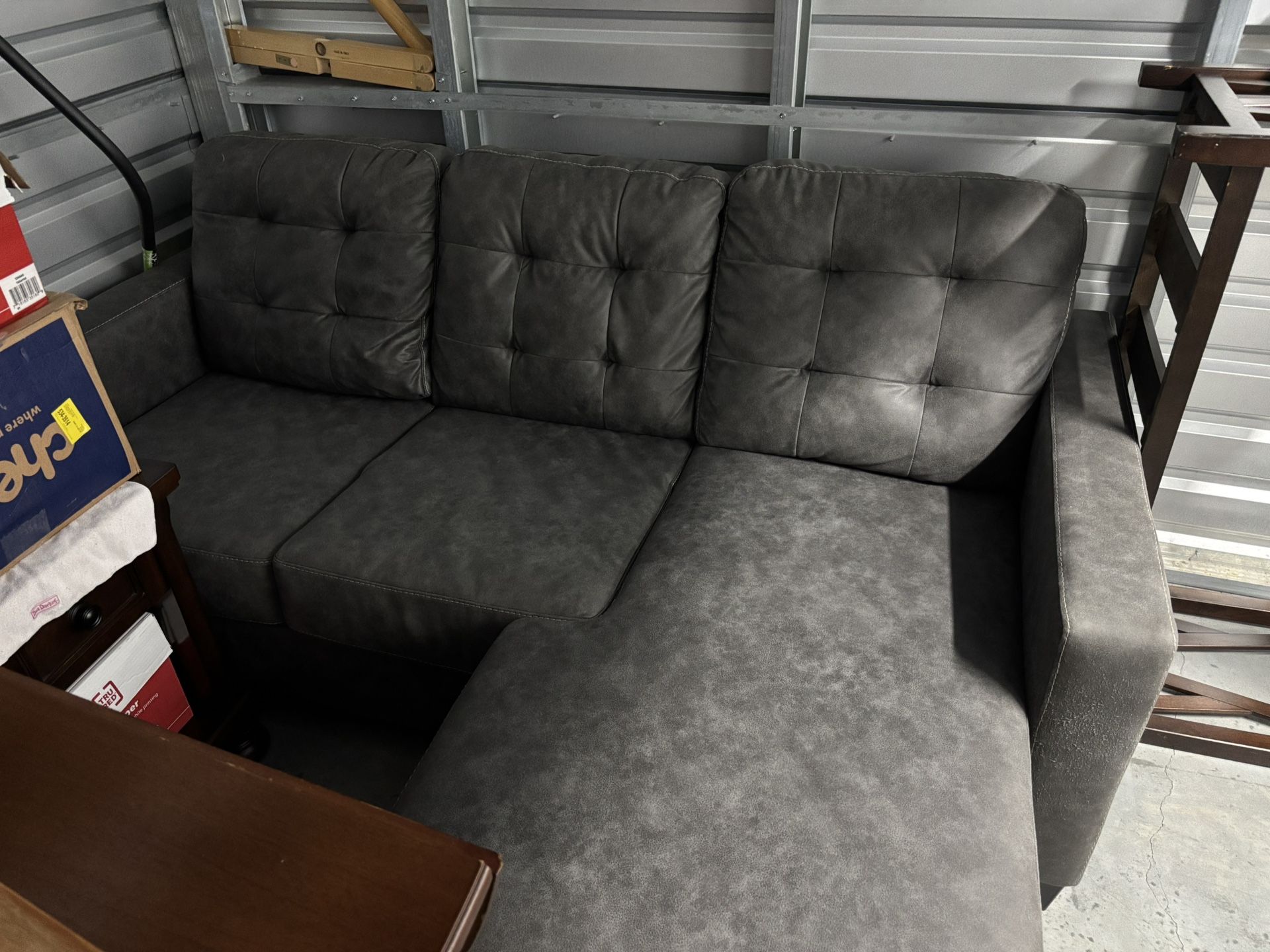Grey Sectional Couch