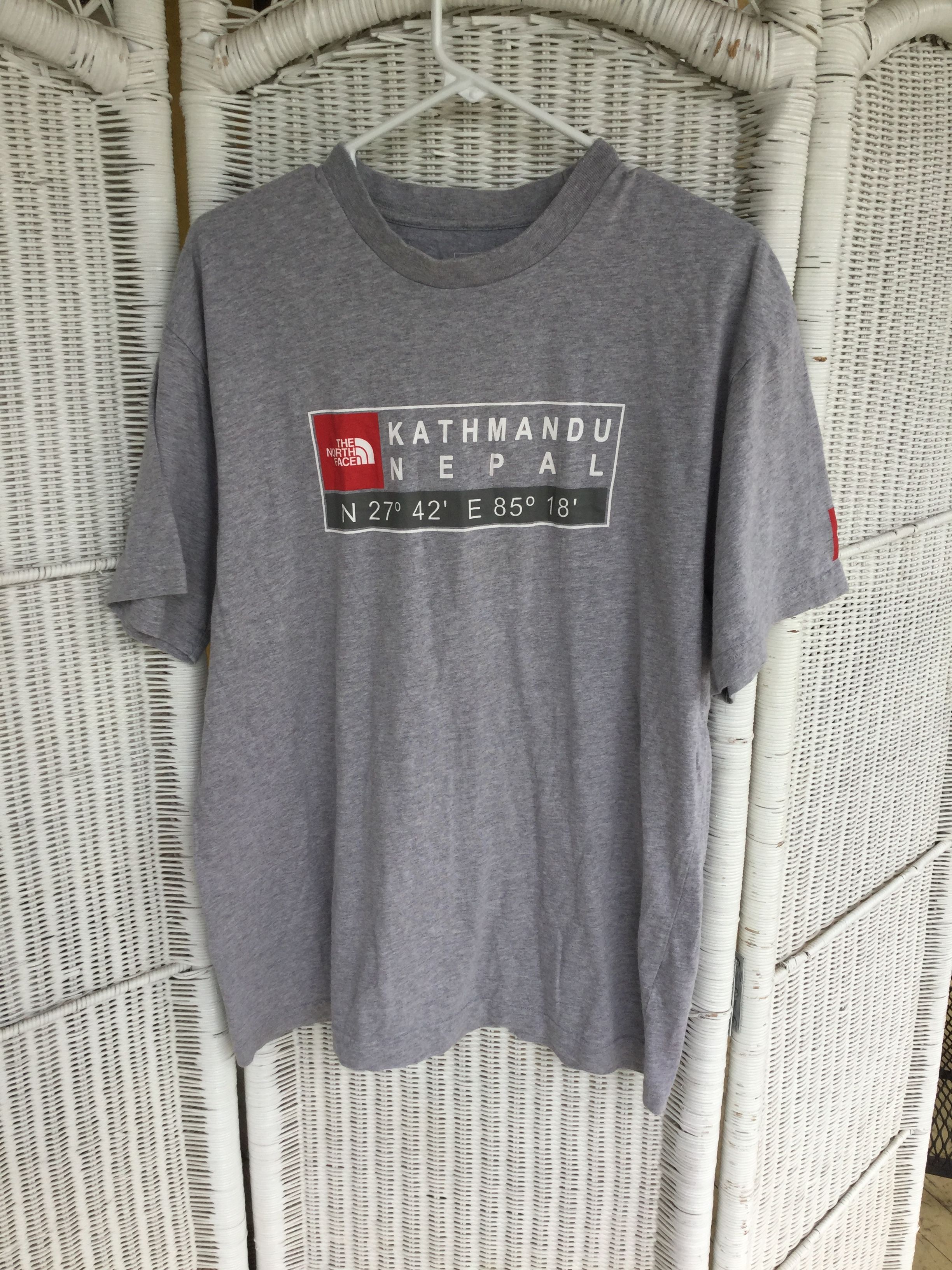 The North Face Kathmandu Nepal T shirt. SZ L I 38 for Sale in San Antonio TX OfferUp