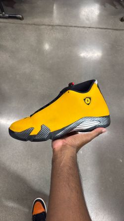 Pre Loved Air Jordan 14 Univeristy Gold 