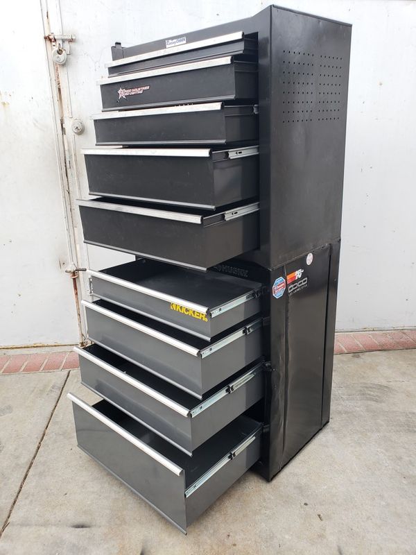 husky top and bottom tool box