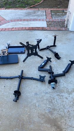 Monitor Arm and TV Wall Mount Bundle