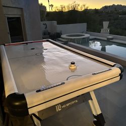 Air Hockey Table(has Some Water Damage On The Top)