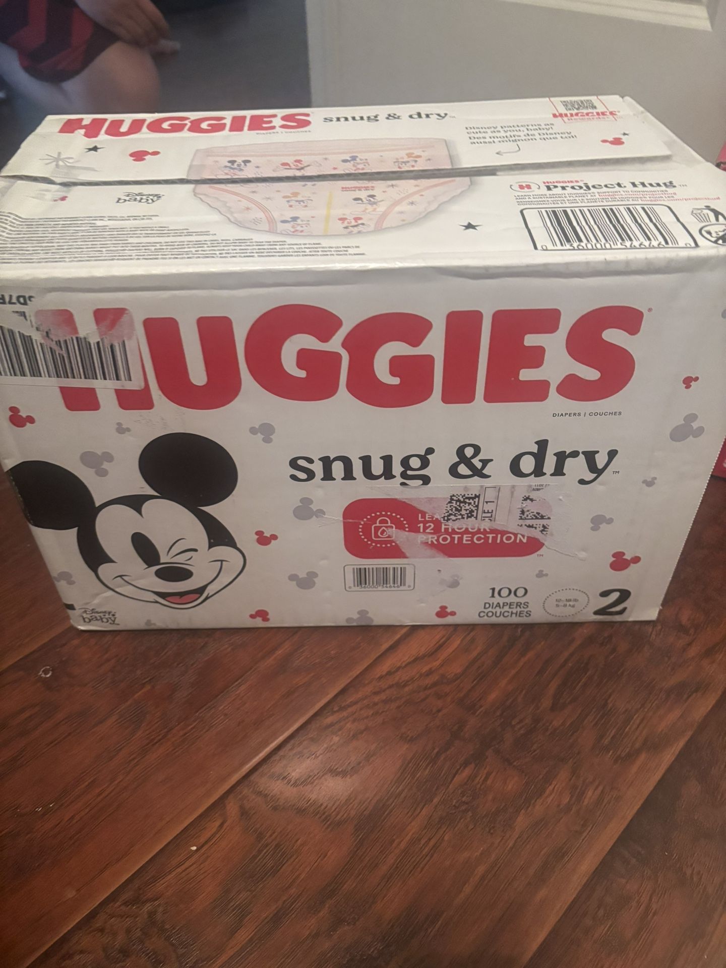 Huggies Snug & dry 100 Ct