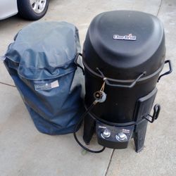 BBQ, Deep Fryer Smoker