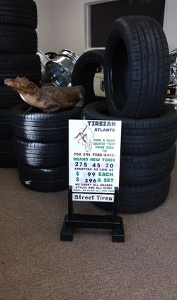 275 45 20 BRAND NEW TIRE TIRES $99 EACH $396 SET