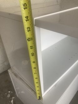 White Shelfs 2 Install Included For Additional Price