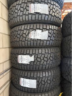 33x12.50r17 ( 4 new tires ) installed and balanced
