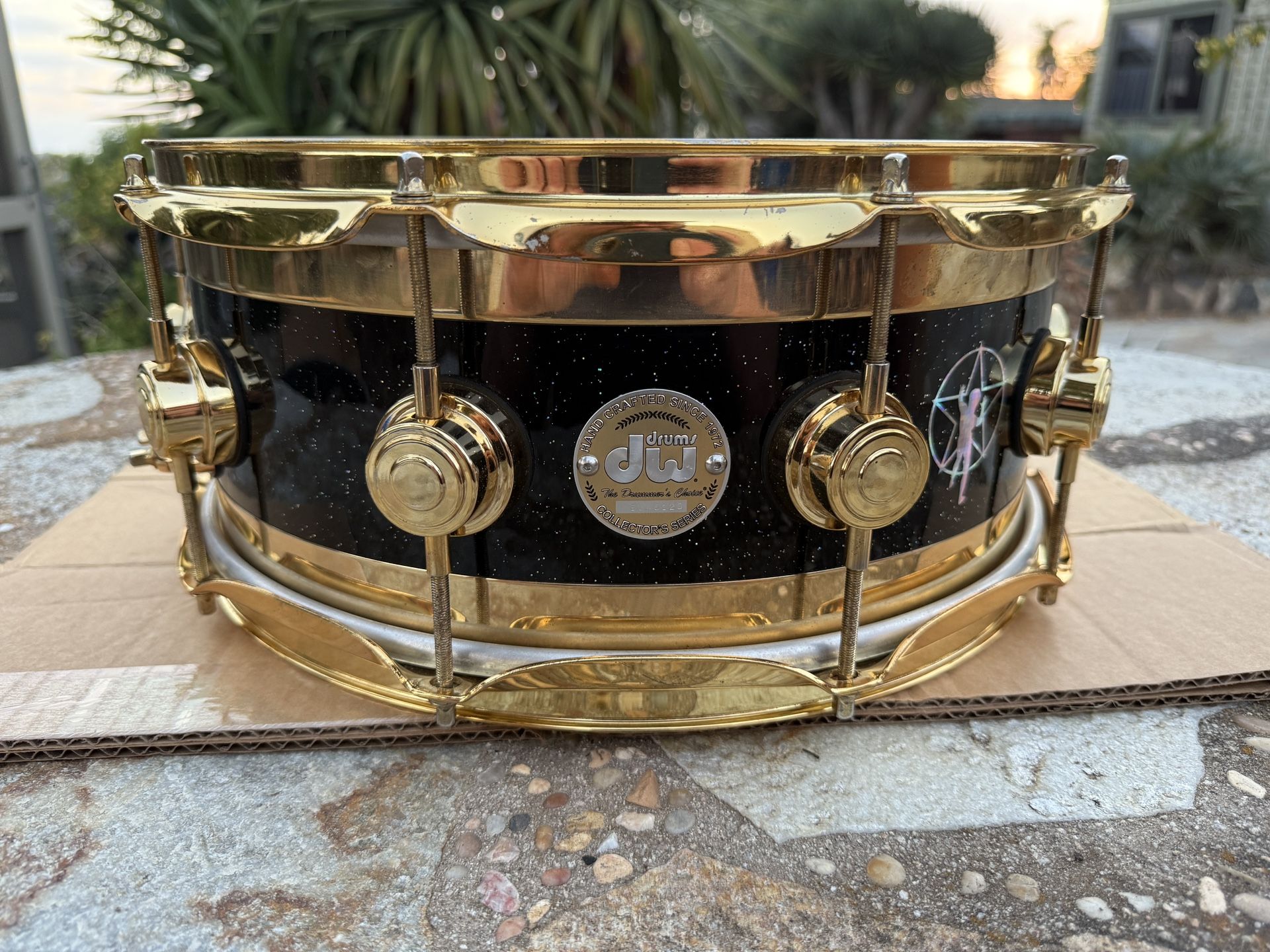 Dw Neil Peart Starman Snare Drum !!! 14.6.5