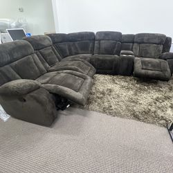 🛋️NEW!! BARGAIN 3 Recliner Sectional STILL IN BOX 📦 