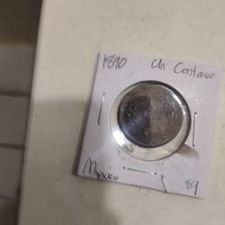 1890 Mexican Un Centavo