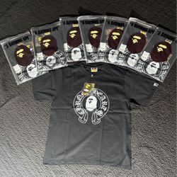 Chrome hearts bape tee