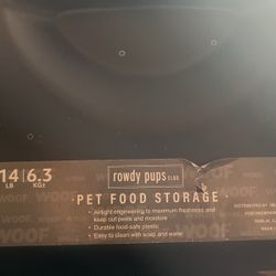 Pet Food Container