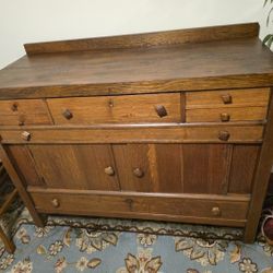 Antique Wooden Sideboard