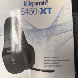 Blue Parrot Stereo Headphones 