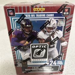 2025 Panini Donruss Optic Football Blaster Box Pink Parallels