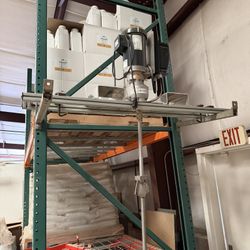 Fusion IBC Tote Mixer – Electric Motor – Complete Setup 