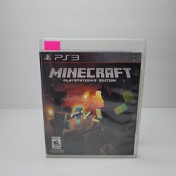 $15 Playstation 3 PS3 Minicraft Playstation Edition (No Manual)