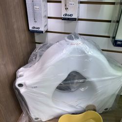 Raised Toilet Seat With Arms. Financing Available ✅ 