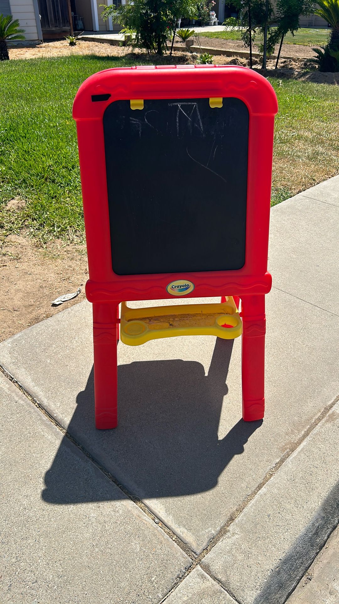 Kids Chalk Board/dry Erase $5