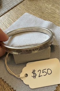 Tiffany & Co. 1837 Concave Bangle Bracelet (Sterling Silver 925) ✨