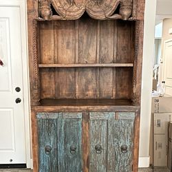 Unique Wood Cabinet