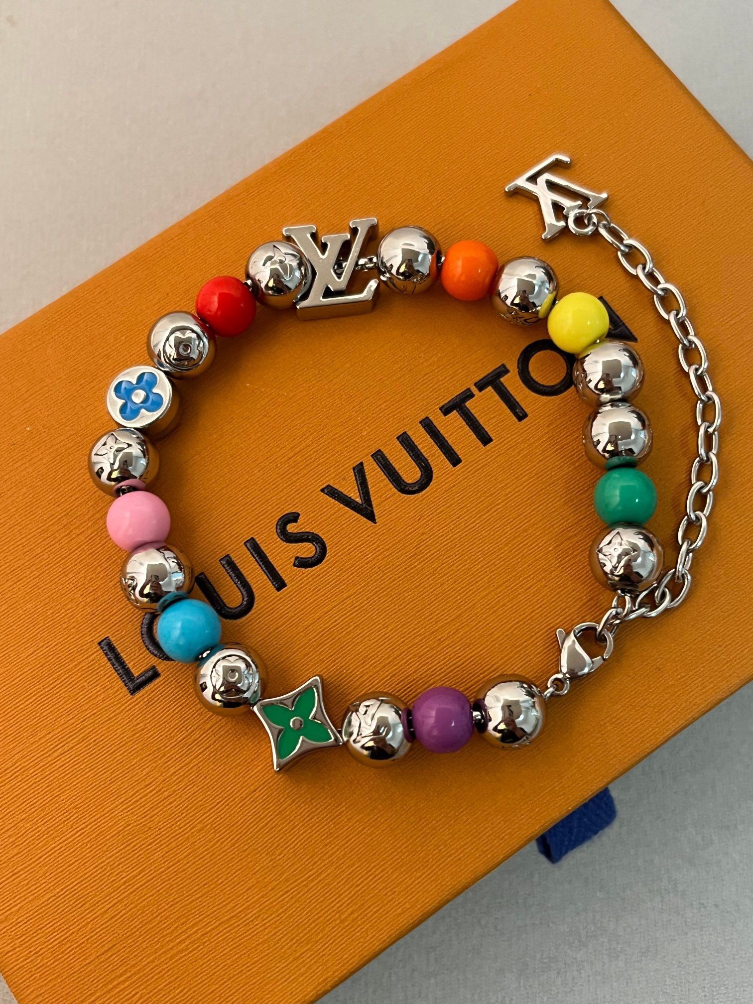 Designer's beaded bracelet