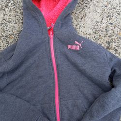 Girls Size 6/7 Puma Jacket