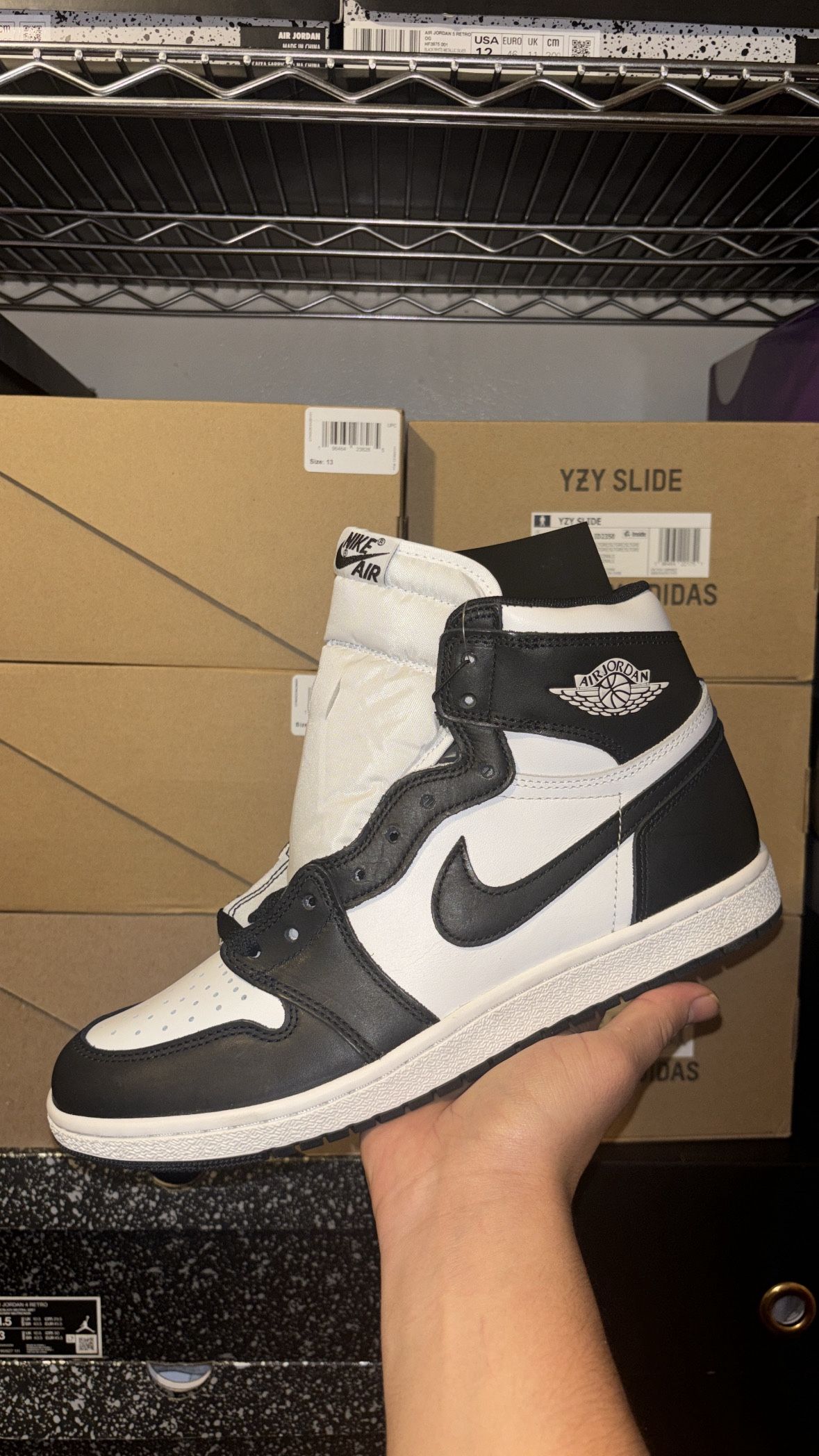 Jordan 1 Retro High’85 Black White 