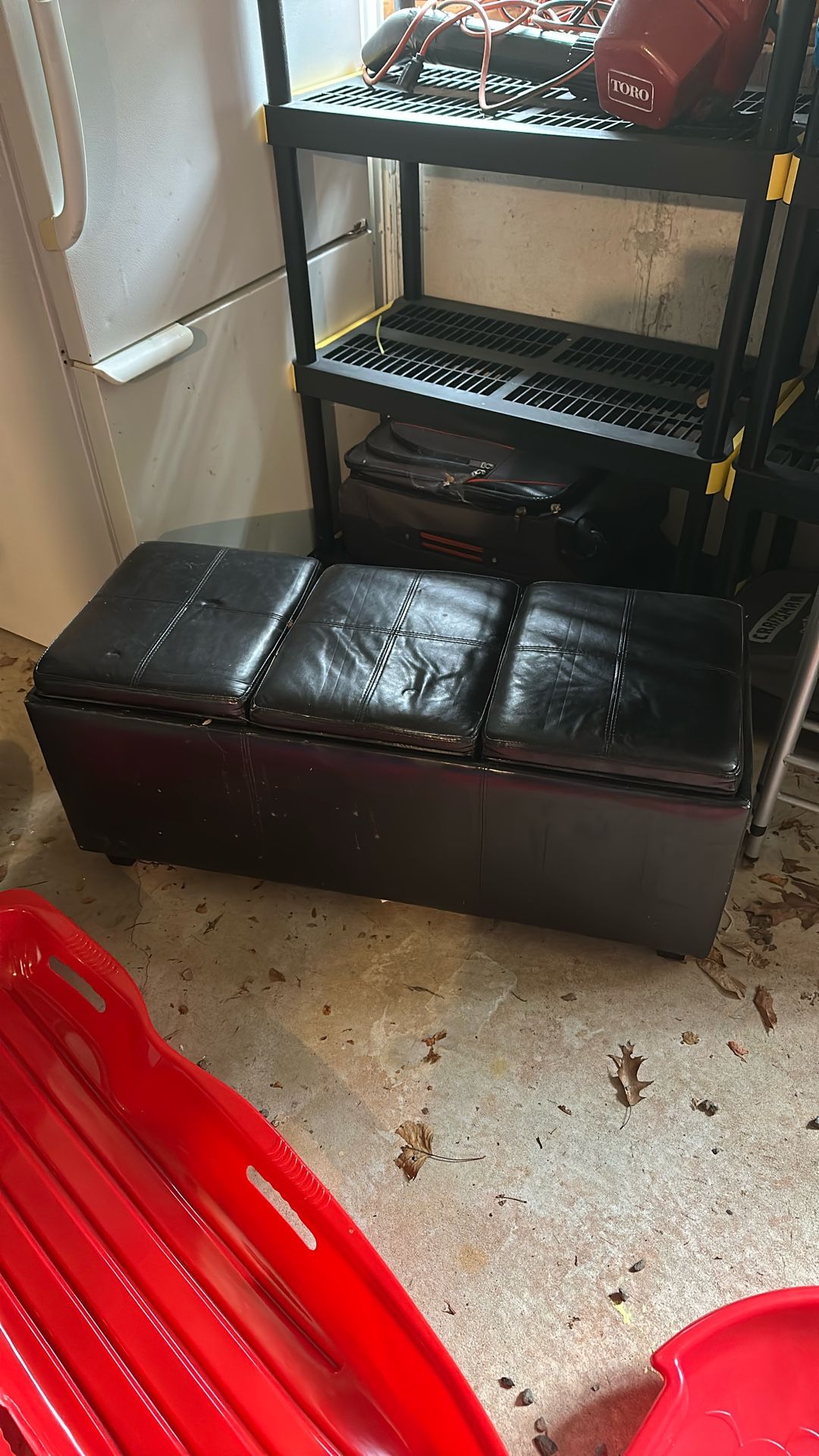 Ottoman / Storage / Reversible