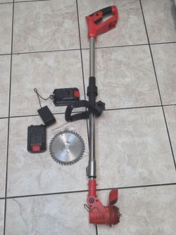 Electric weed eater