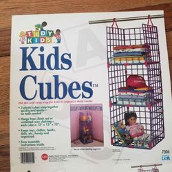 Kids Cubes plastic build-it-yourself storage cubes for kids