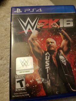PS4 WWE 2K16 - $15!